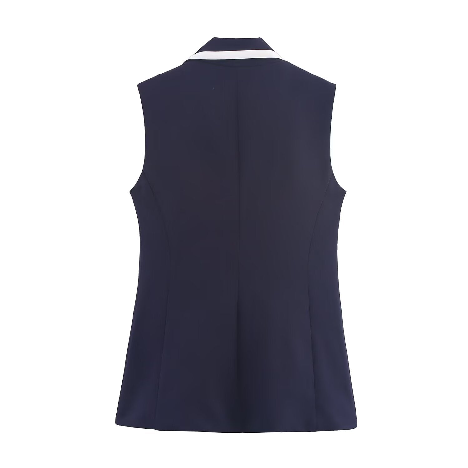 The Monaco- Navy Contrast Vest