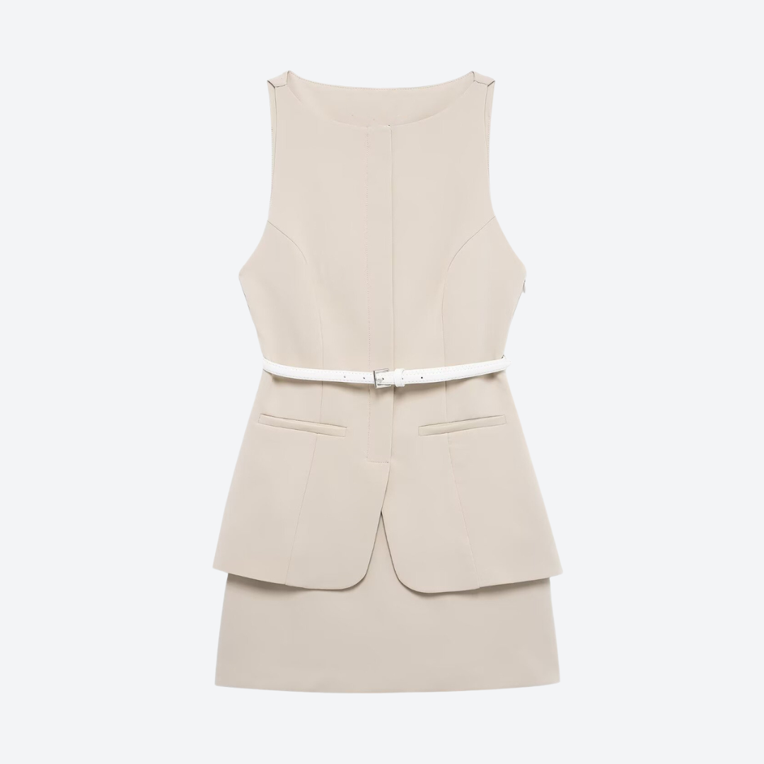 Wexford Belted  Mini Dress