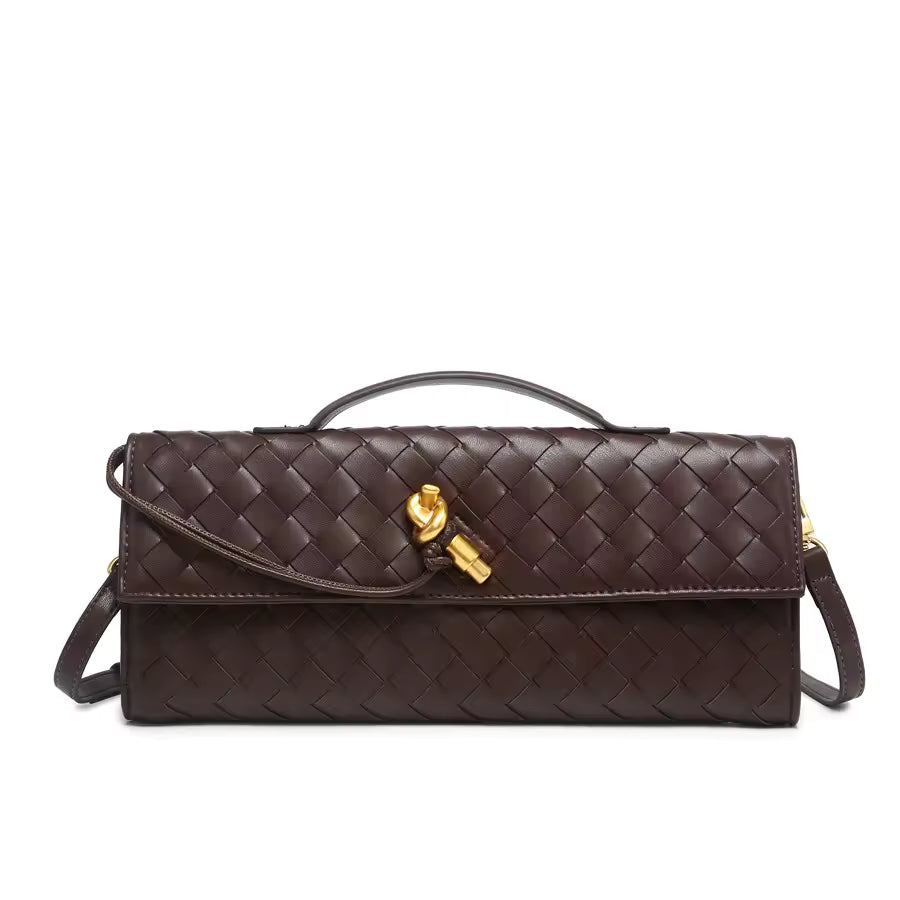 Marais Woven Flap Bag