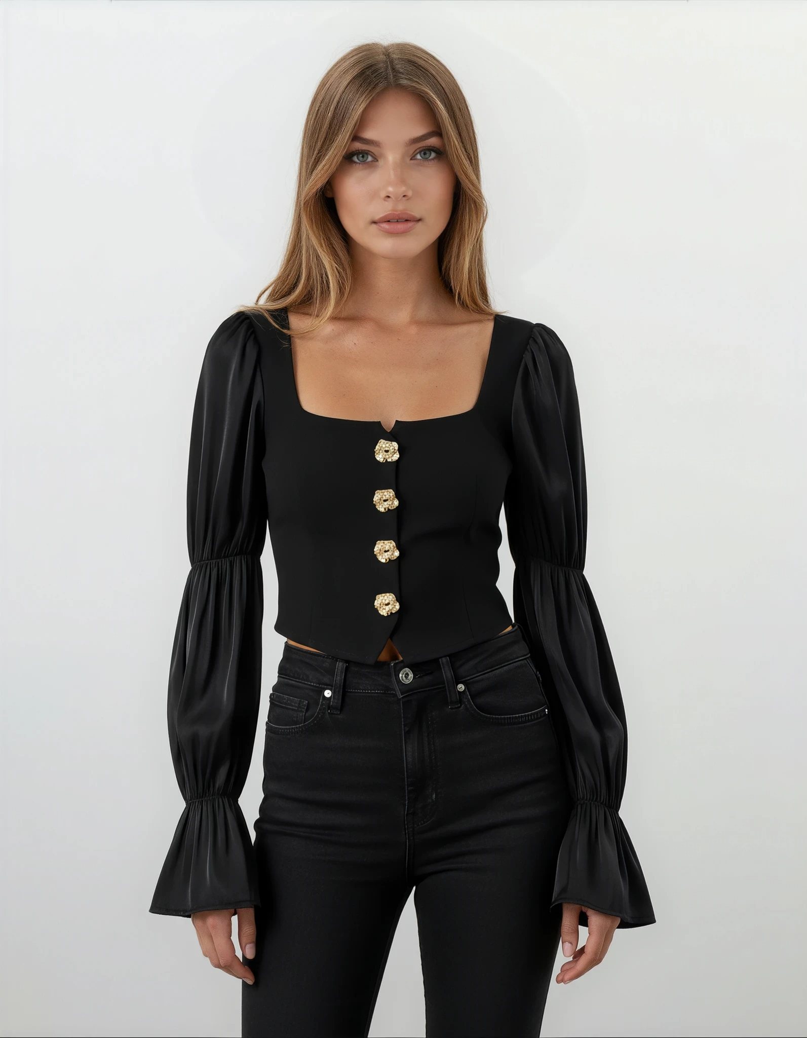 Black Lys Vintage Top