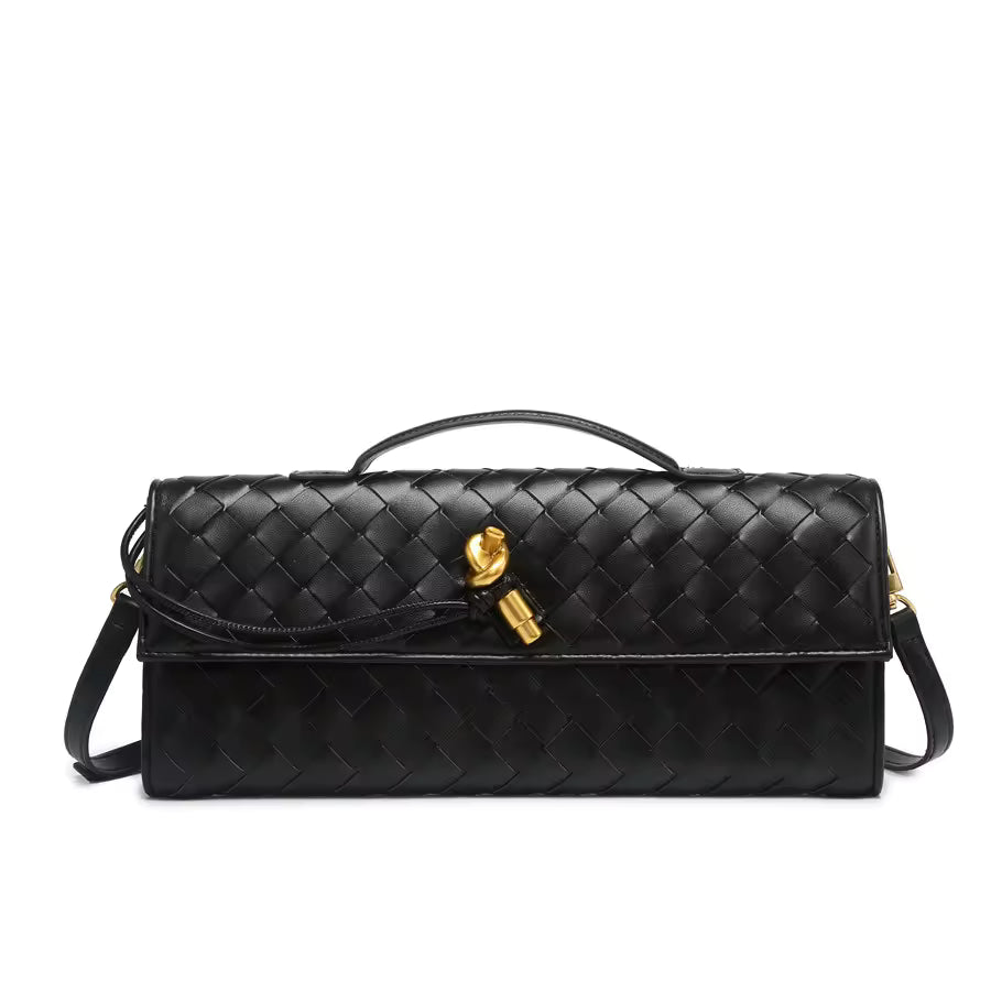 Marais Woven Flap Bag