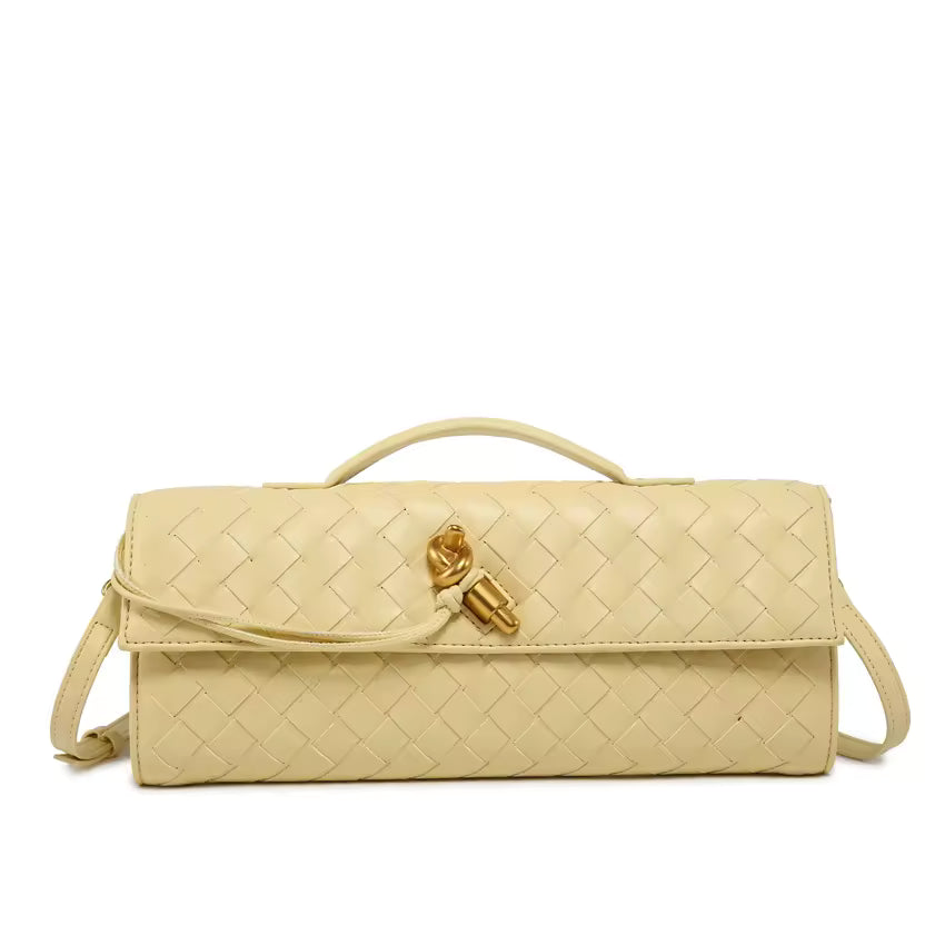 Marais Woven Flap Bag