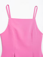 Palmetto Court Dress-Pink