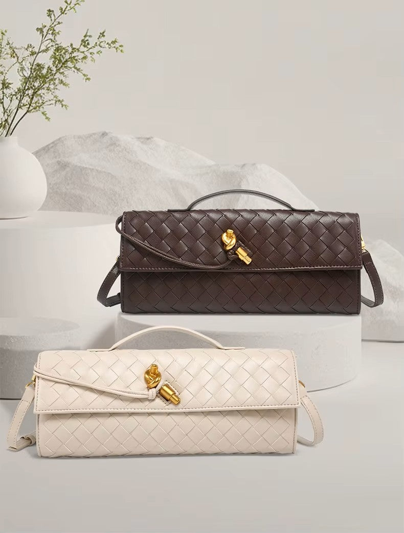 Marais Woven Flap Bag