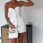 Sorrento Structured Bustier Top