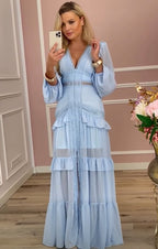 Linden Estate Dress- Baby Blue