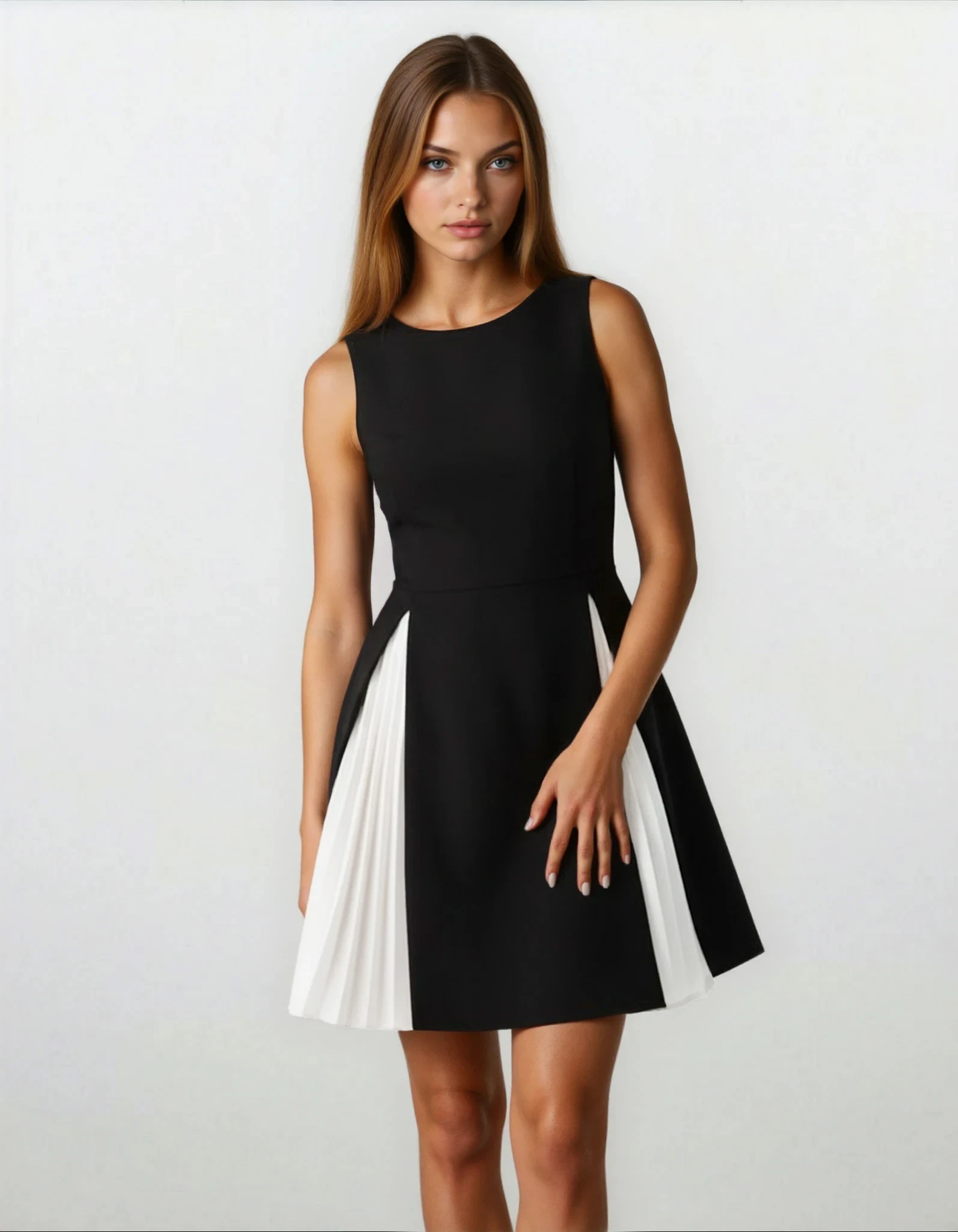 Camellia Grace Sleeveless Dress