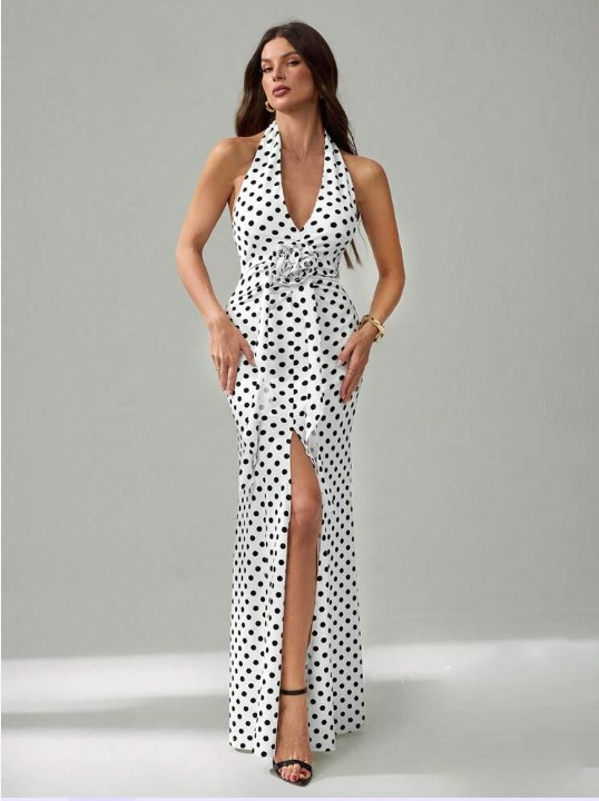 Rosalina Polka Dot Dress