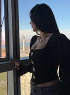 Black Lys Vintage Top