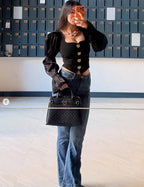 Black Lys Vintage Top