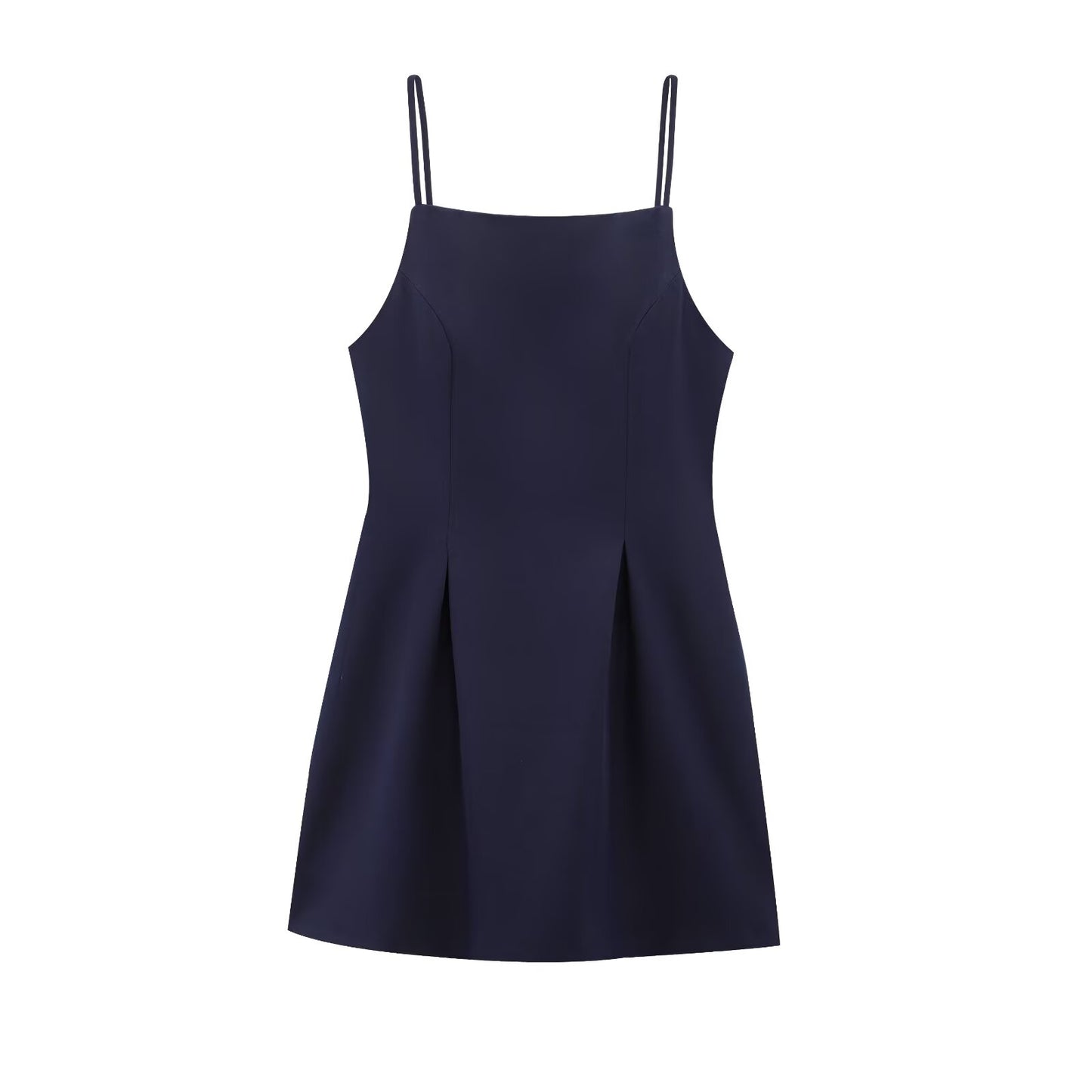 Palmetto Court Dress-Navy