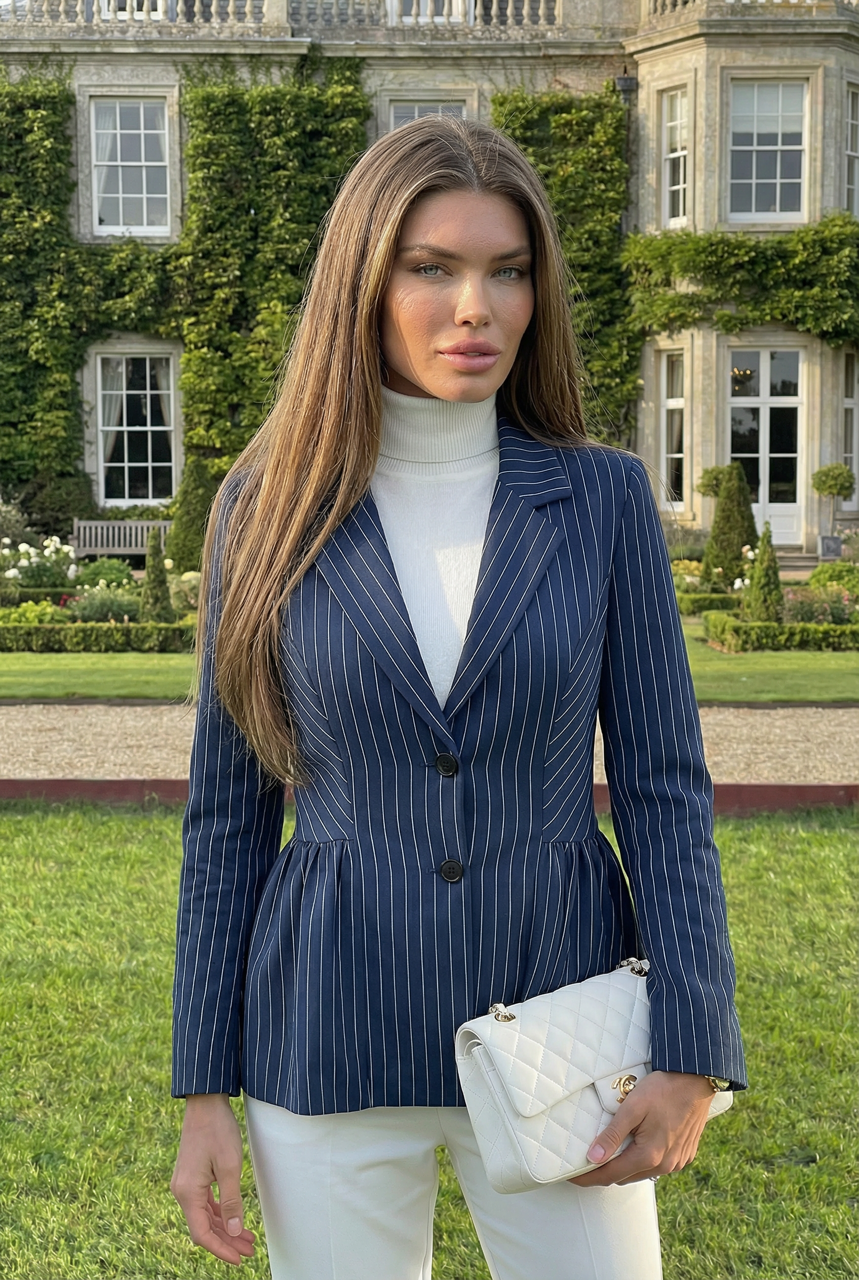 Riviera Stripe Blazer