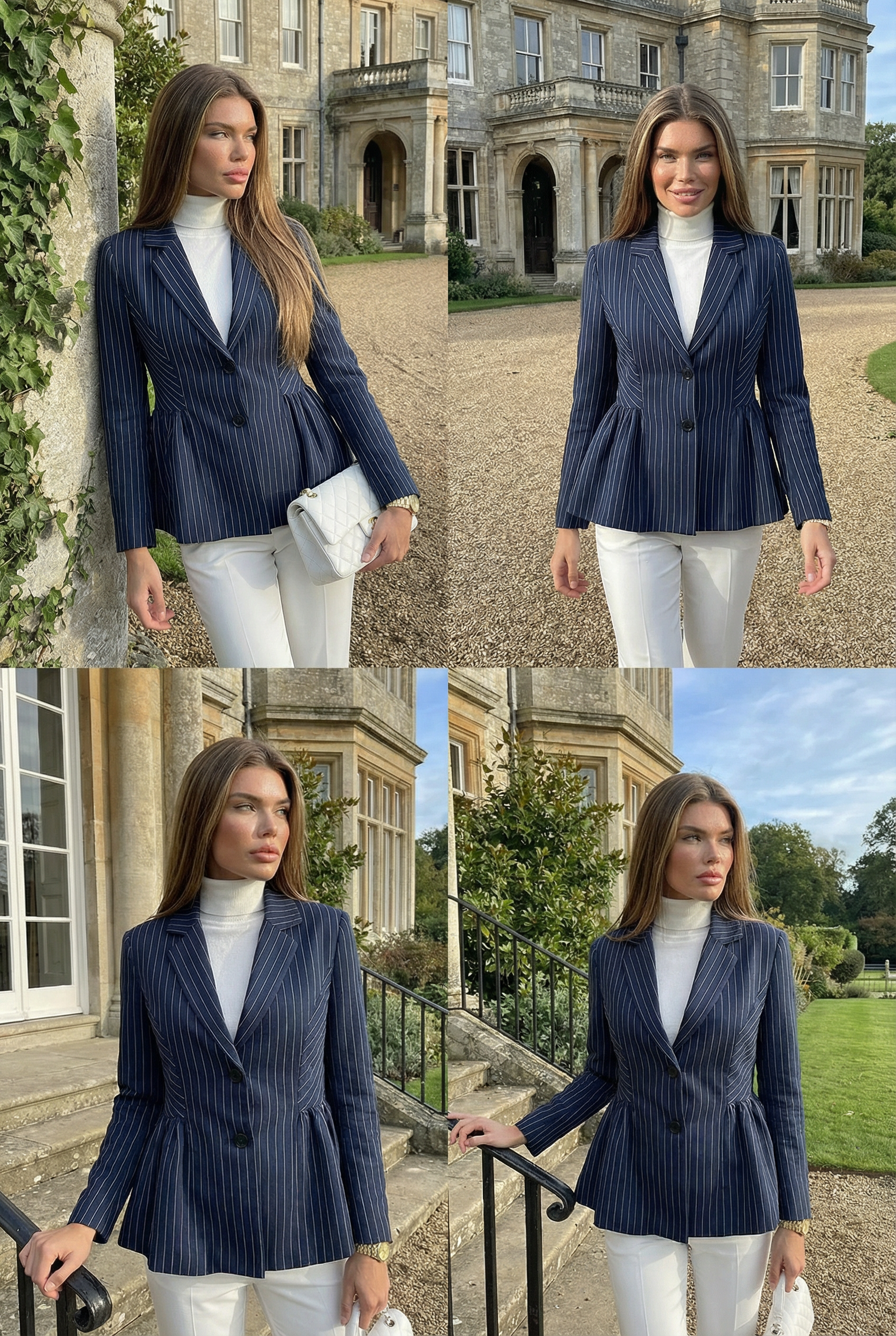 Riviera Stripe Blazer