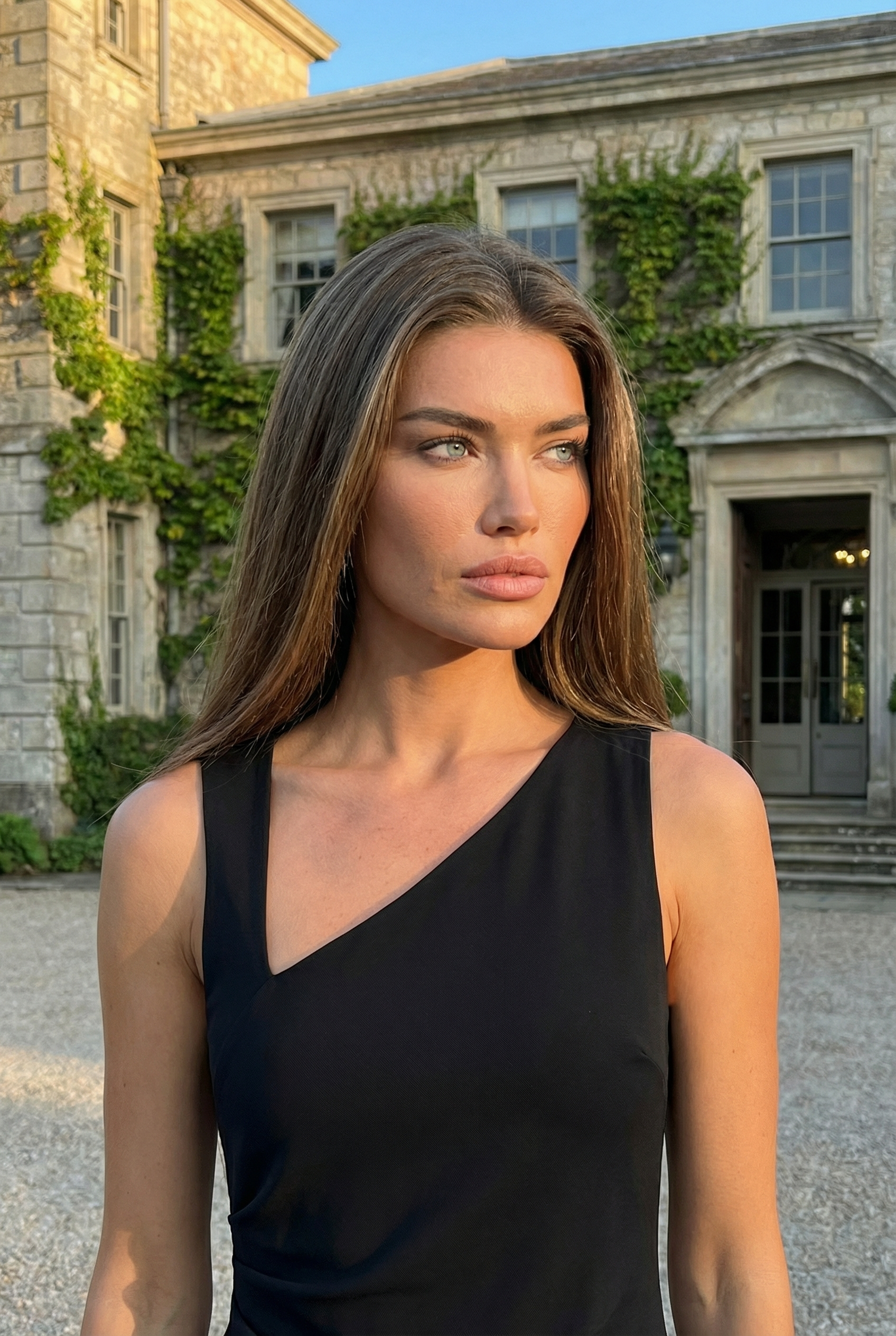 Sienna Asymmetry Mini Dress