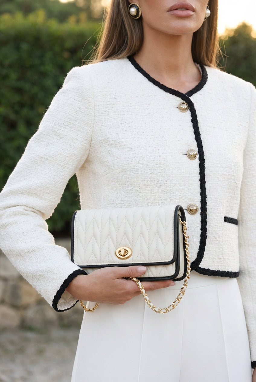 Belmont Quilted Chain Bag