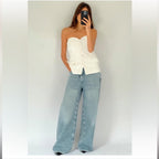 Sorrento Structured Bustier Top