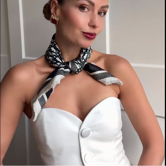 Sorrento Structured Bustier Top