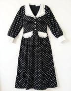 Rive Gauche Collar Maxi Dress