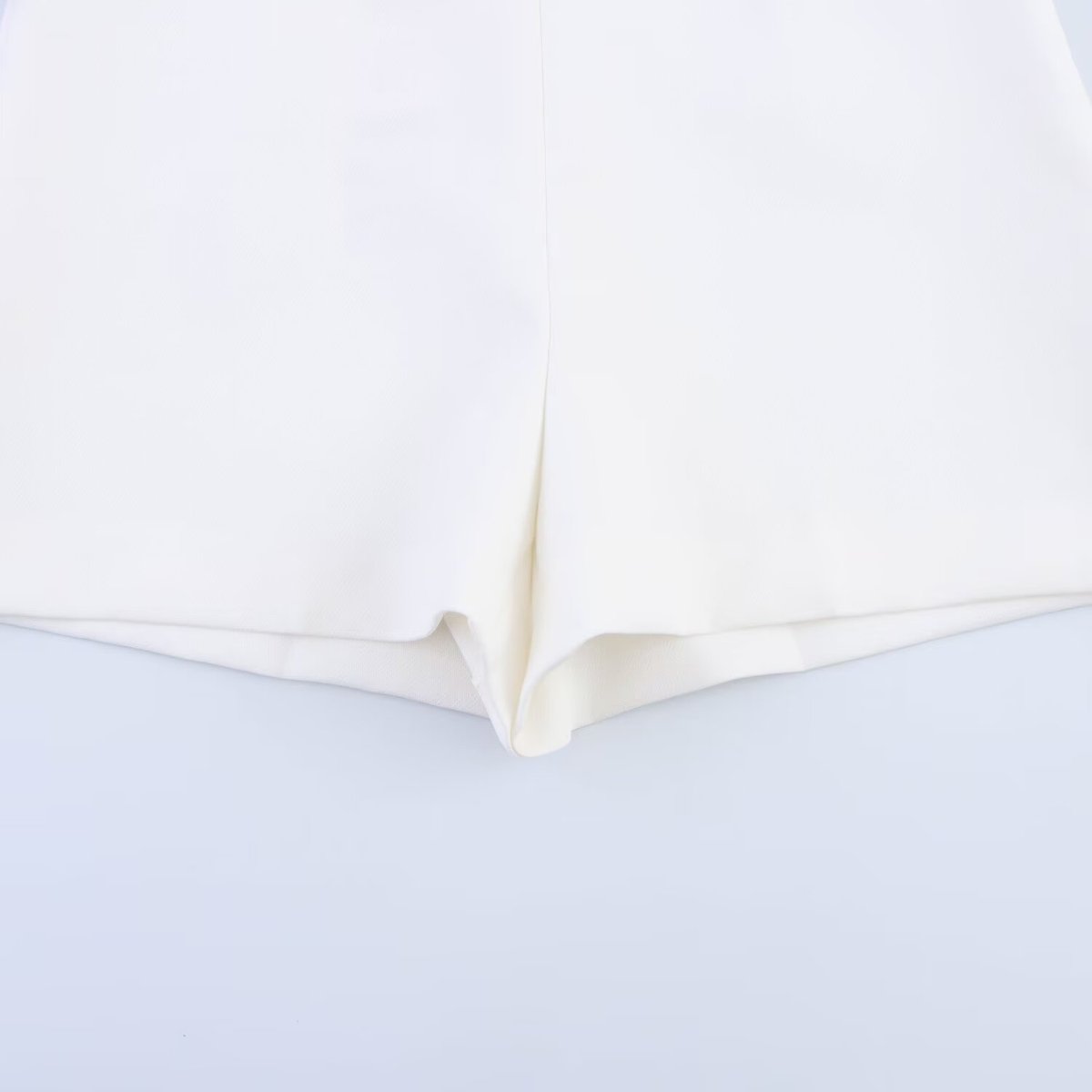 The Monaco- White Contrast Shorts