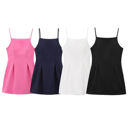 Palmetto Court Dress-Pink