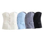 Sorrento Structured Bustier Top