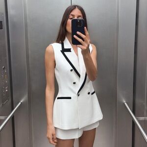 The Monaco Shorts Set- White